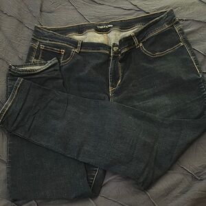 Maurices Dark Blue High Rise Jeans for Women